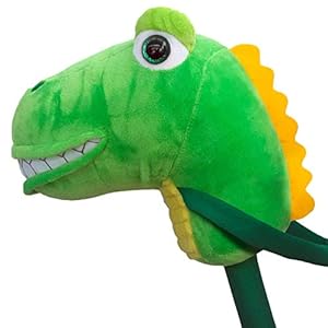 WALIKI Stick Horse Dinosaur Lala | Plush for Kids & Toddlers