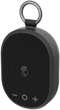 Kilo Cassa Wireless Bluetooth Portatile, Impermeabilità IPX7, 24 Ore di Autonomia, Stereo True Wireless con Cinghia Integrata per Viaggi e Uso all’Aperto - Black