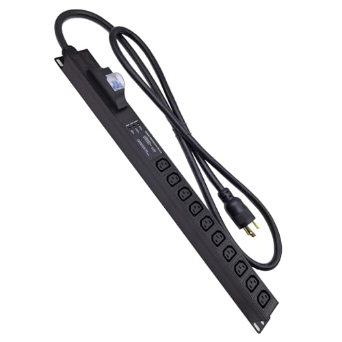 8way C13 C19 30A 120V-240V Metered PDU Current