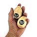 Wooden Egg Shaker Pair, Musical Instruments for Children, Premium Percussion Instrument, Wooden Percussion Instruments, Musical Percussion Shaker, All Natural, Safe and Non-Toxic
