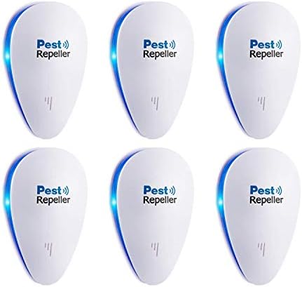 U-miss [2018 New Ultrasonic Pest Repeller Plug in Pest Control - Mice Repellent & Rat Repellent in Pest Repellent - Bug Repellent for Ant,Mosquito(6 Pack)