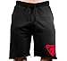 Monsta Clothing Co. Men's Bodybuilding Workout (MuscleSymbol) Gym Sweat Shorts