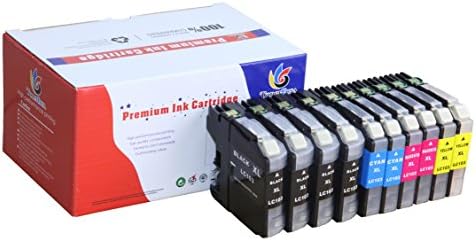 10 Pack LC-103XL LC103XL LC103 Ink Cartridges Compatible to Brother MFC J4310DW J4410DW J4510DW J470DW J475DW J650DW J6520DW J6920DW J285DW J875DW ... Printer ink