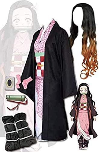 鬼滅の刃 禰豆子 コスプレ衣装 小道具付き 衣装 コスプレ アニメ かわいい ウィッグ ゴスロリ 超美品再入荷品質至上 ワンピース 1 プレゼント Cosplay イベンド 女装 変装 ゆめかわいい 学生 服 仮装