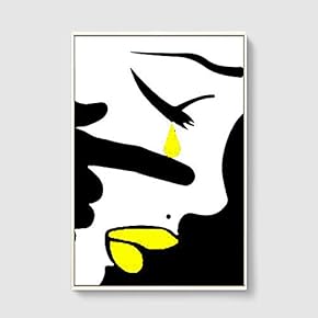 SIGNFORD Framed Canvas Home Artwork Decoration Lines Art...