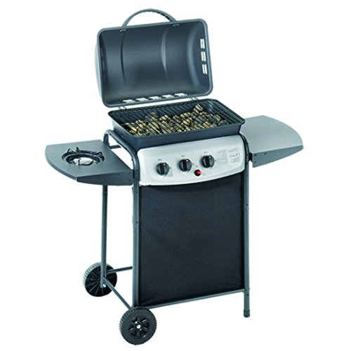 Gas Barbecue ECOLAVA Plus to Rock Lava ChromePlated Steel Grill Anti