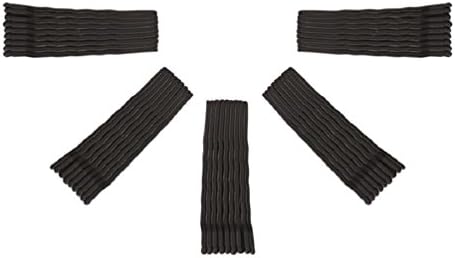 Falcon Claws Hot Sell Basic Curve Bobby pins Black 2 Inches , 200 count , 2 Pack of 100