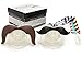 B.B. Mustache Pacifier 2-Pack with Pacifier Clip by Bodacious Bambino | The Horseshoe & Handlebar - Cute & Funny Pacifiers for Babies | BPA-Free