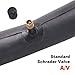 DRBIKE 26 Inch Bike Tube for Mountain Bikes Road Bicycle Replacement Bike Inner Tube with 32mm Schrader Valve 1 Pack