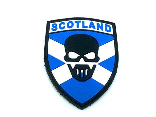 Scotland Scottish Recon Airsoft Paintball PVC Morale Team Patch