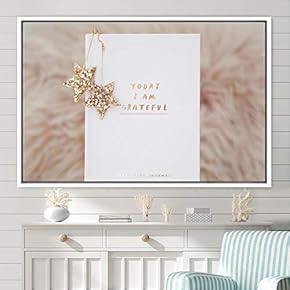 signwin Framed Canvas Wall Art Pressed Quotes 3D...