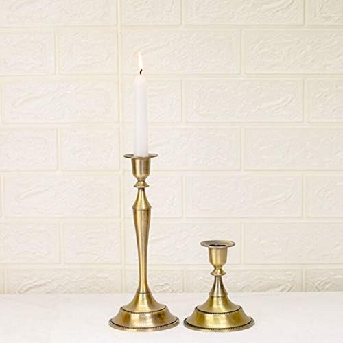 Home Kitchen Tea Light Holders Gifts For Wedding 8 Brass Juccini Brass Candle Holder 8 Inches Tall Ideal Candle Holder Pillar Candles Spa Meditation Zen Panas Home Decor Party Aromatherapy Single Reiki