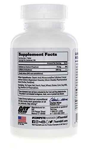 GAT SPORT Essentials Caffeine New Protein Drink, 1 Pound