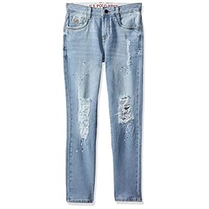U.S. POLO ASSN. Kids Baby Boys’ Slim Jeans