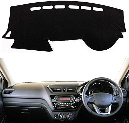 FANGPAN Car Dashmat Dash Board Dashboard Cover Pad Mat Sun Shade Instrument Carpet Accessories,For Kia Rio 3 2012 2013 2014 2016