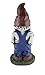 Design House 319657 Skeleton Man Gnome with Pipe Lawn 19-inch Garden Patio Home & Office Décor Housewarming Gifting Birthdays, Multicolor