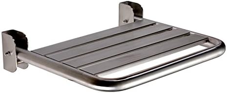 Shower Seat,Folding Seats Changing Shoes Stainless Steel Bathroom Corridor Changing Shoes Stool for Adults Elderly Persons Pregnant Women