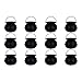 Black Plastic Candy Kettles - 2