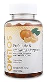 Amazon Brand - Solimo Probiotic & Immune Support, 2 Billion CFU with 25 mg Echinacea per Serving (2 Gummies), 50 Gummies