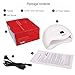 UV LED Nail Lamp,Nail Dryer LED UV Nail Light for Gels Polishes with Sensor 6 Timer SJXING 48W/24W SUN5