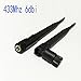 1PC 433Mhz 6dbi Omni Antenna SMA Male 19cm Radio Antenna rotatable