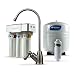 Aquasana OptimH2O Reverse Osmosis Under Sink Water Filter System - Filters 95% Of Fluoride - Kitchen Counter Faucet Filtration - Brushed Nickel - AQ-RO-3.55