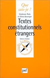 Textes constitutionnels étrangers