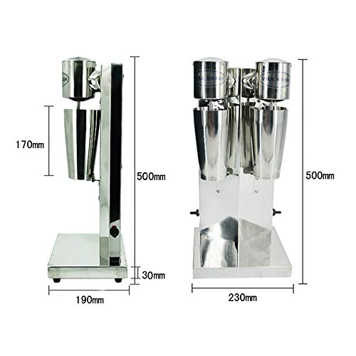 Milkshake Maker, 110V Commercial Stainless Steel Protein Shakes