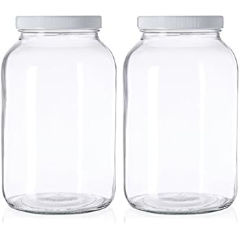 1 2 Gallon Glass Pickle Jar Replacement Lids 110mm 6 New 1 Gallon Canisters Jars Home Garden Worldenergy Ae