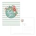 One Jade Lane - Floral Festival Thank You Cards (Self-mailer) POSTCARDS 