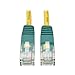 Tripp Lite Cat5e 350MHz Molded Cross-over Patch Cable (RJ45 M/M) - Yellow, 25-ft.(N010-025-YW)