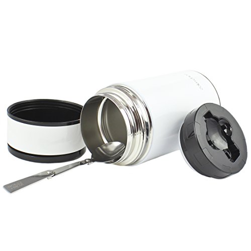 Zoie + Chloe Vacuum Insulated Stainless Steel 25oz Food Jar & Thermal Crockpot Cooker - Recipe Included - Thumbnail 3