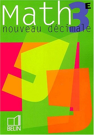 Math, 3e