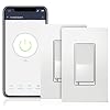 TOPGREENER Smart Light Switch, UL Listed, Neutral Wire Required, Single Pole or 3-Way, No Hub Required, Works with…