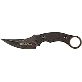 Smith & Wesson SW995 8.5in High Carbon S.S. Full Tang Karambit Knife with a 3.75in Clip Point Blade and Nylon Handle for Outd