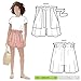 Style Arc Sewing Pattern - Ellen Woven Short (Sizes 04-16)