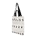 Cotton Canvas Tote Bag with Inner Pocket Adorable Large Tote Bag for Beach,Shipping,Groceries,Books