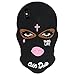 iPhone X Case, Miniko(TM) Thug Life 3D Cute Unique Cartoon Big Eyes Woman Face Masked Teared Girl Jesus Christian Cross Coque Soft Silicone Gel Case Cover for Apple iPhone X