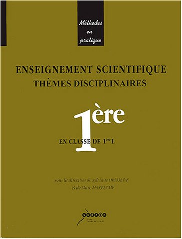 Enseignement scientifique en classe de première littéraire