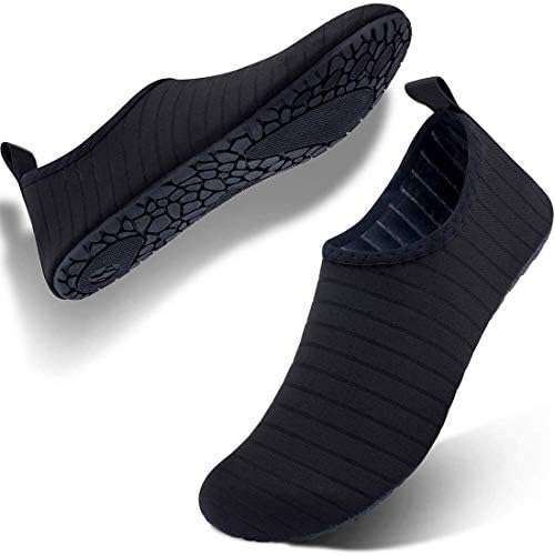 Water Shoes,Beach Surf Diving Swim Running Snorkeling Barefoot Skin Shoes, Home Slipper Yoga Socks for Men & Women,Neoprene Rubber Sole Aqua Socks