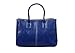 Bundle Monster Womens PU Faux Leather 2 Compartment Magnetic Snap Purse-RYL BLUE