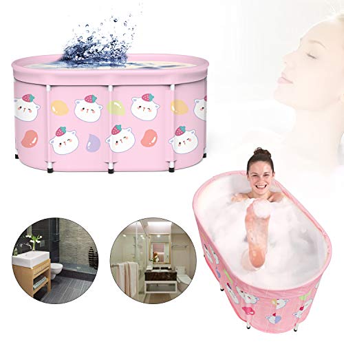 Portable Foldable Bathtub, Separate Family Bathroom SPA Tub, Eco