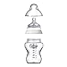 Tommee Tippee Closer to Nature Baby Bottles, Blue | Slow Flow Breast-Like Nipple with Anti-Colic Valve (9oz, 2 Count)