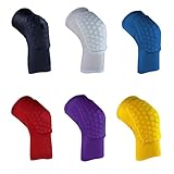 Meidus Leg & knee Guard Sleeve Crashproof Antislip Basketball Leg Knee Sleeve Protector Gear Honeycomb Pad