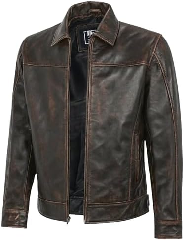 Women's Black Biker Genuine Sheepskin Notch Lapel Collar Casual