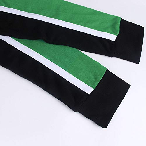 Dreamyth-Winter 2Pcs Women Tracksuit Sweatshirt Pants Sets Sport Long Sleeve Wear Casual Suit (Green, S)