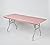 Kwik-Covers 6' Rectangle Plastic Table Covers 30" x 72", Bundle of 5