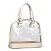Clear Dome Shaped Top Handle Bag with Mini Clear Messenger Bag