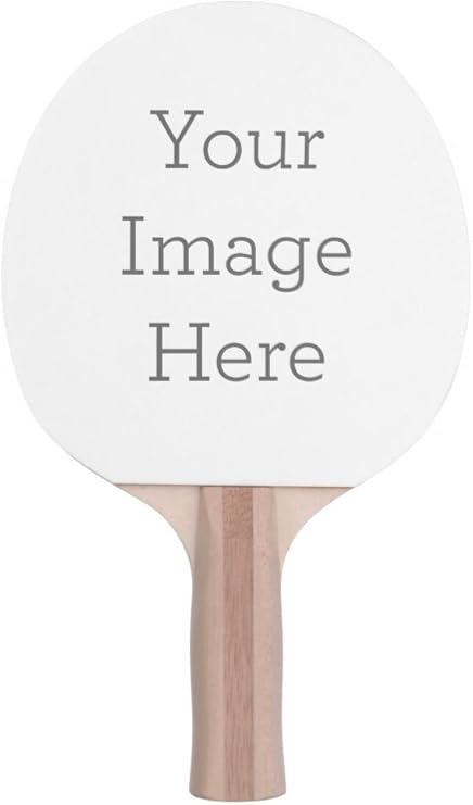 personalised ping pong paddle