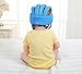 Baby Adjustable Helmet, Kid Soft Cushion Harnesses Cap, Toddler Infant Hat When Learning to Crawl Walk Play (Blue)